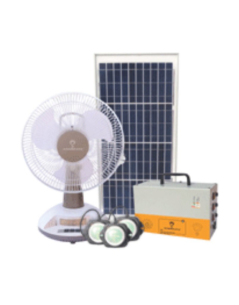 Andslite shl – 4 home lighting set with 20w solar panel